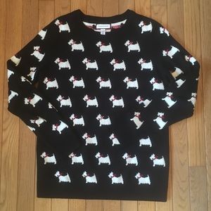 Charter Club Scottie Dog Sweater